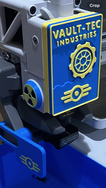 A1 Fan Cover - Fallout symbol
