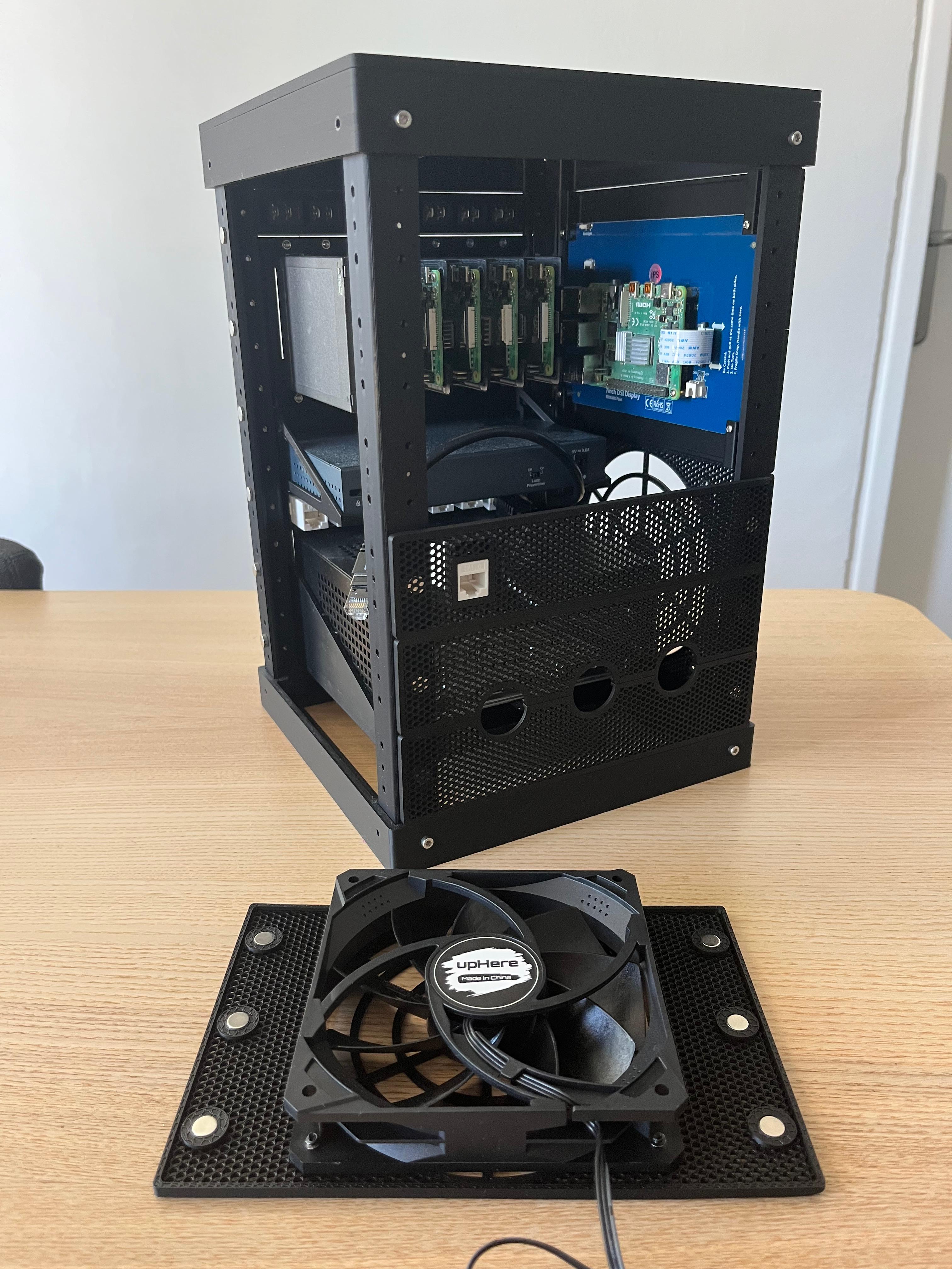 Microlab 2 - Mini Modular Home Server Rack