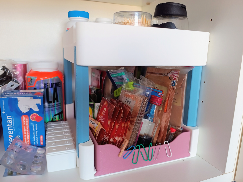 Versatile Stackable Storage Box System