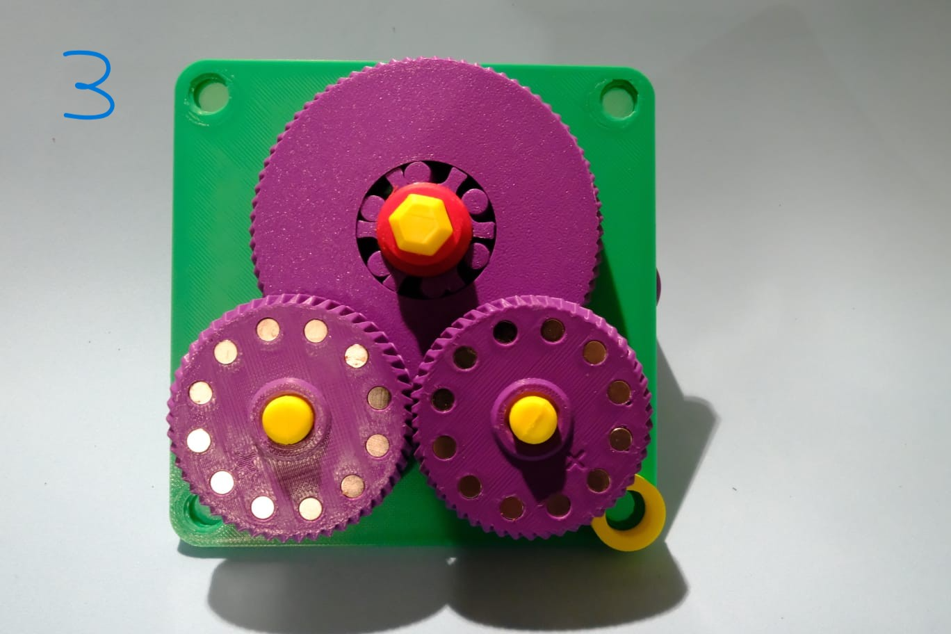 Crank-Drv Lamellae Resonator Vibromter Edu-Machine