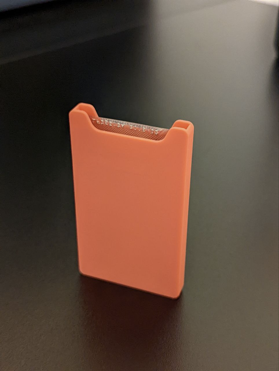 Vertical Contraceptive Birth Control Slip Case