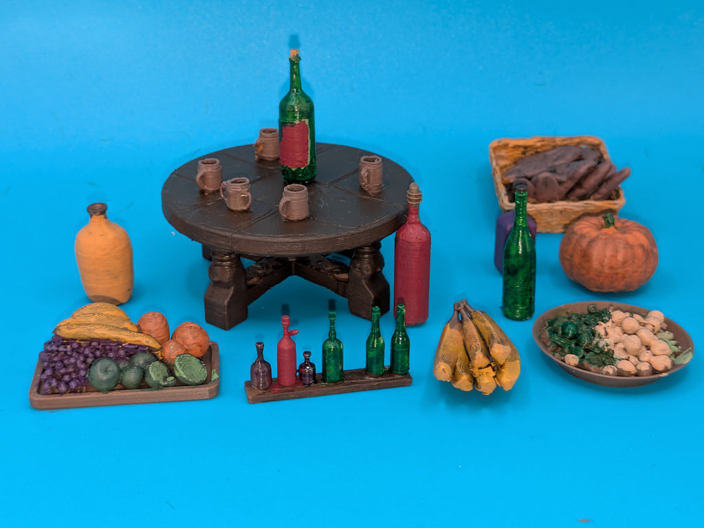 Terrain set Accessories 2 (food and drinks)