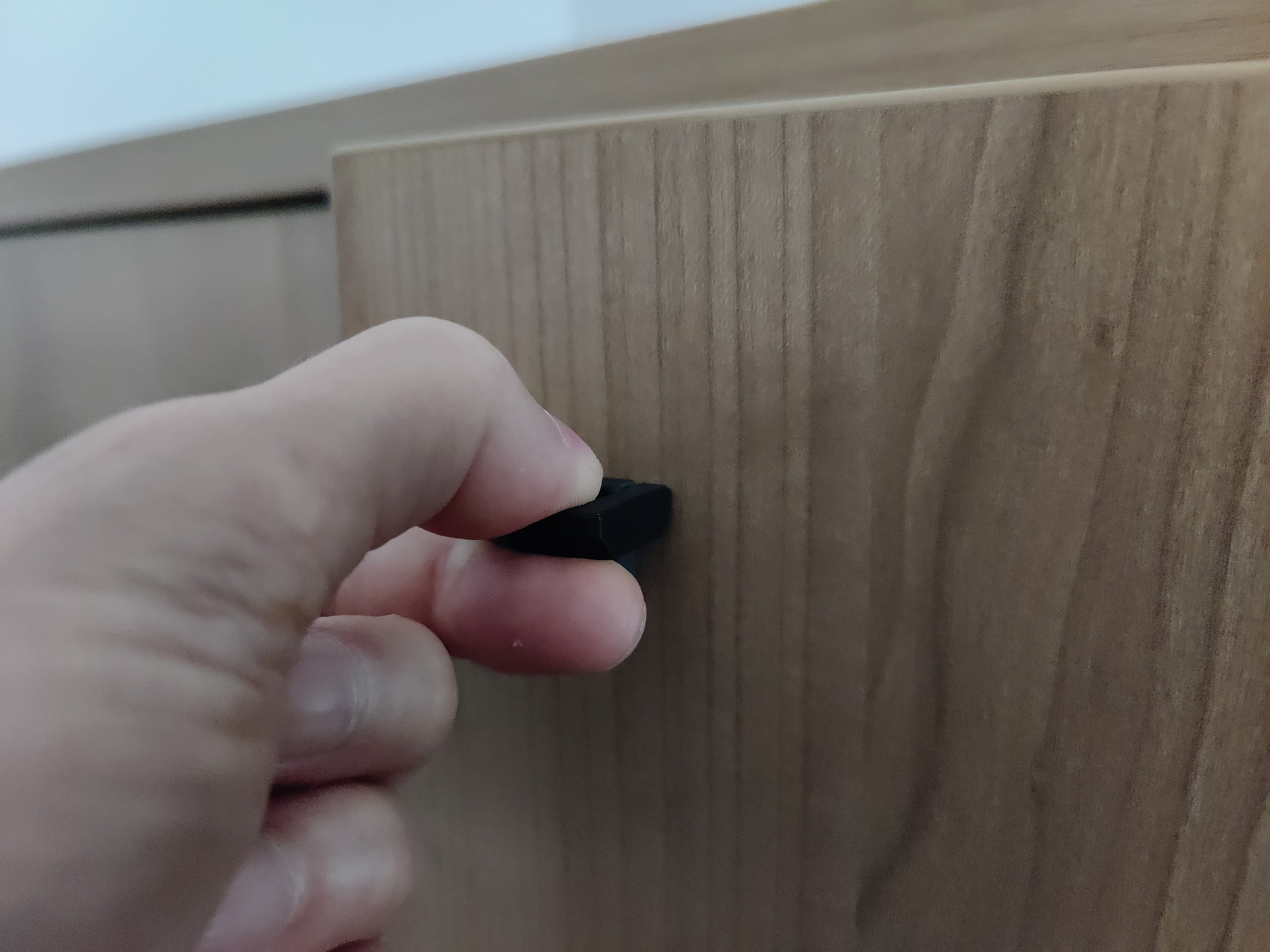 Flatty. Make your knob flat.