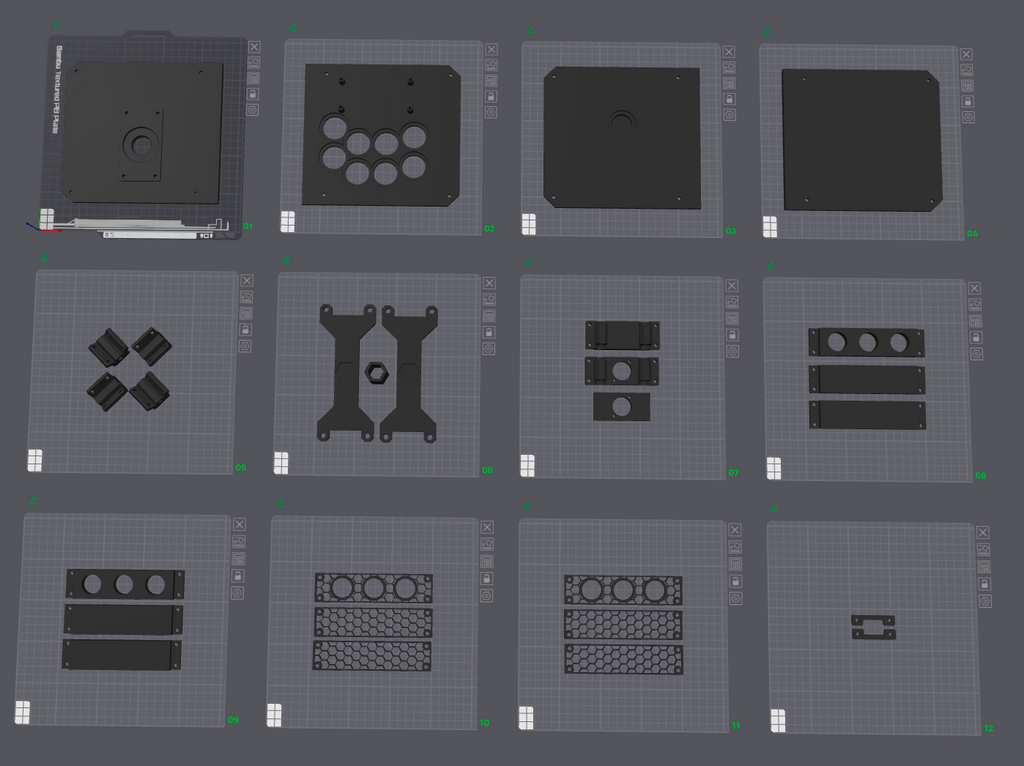 3D Printable Open Stick Modular - (OSM)