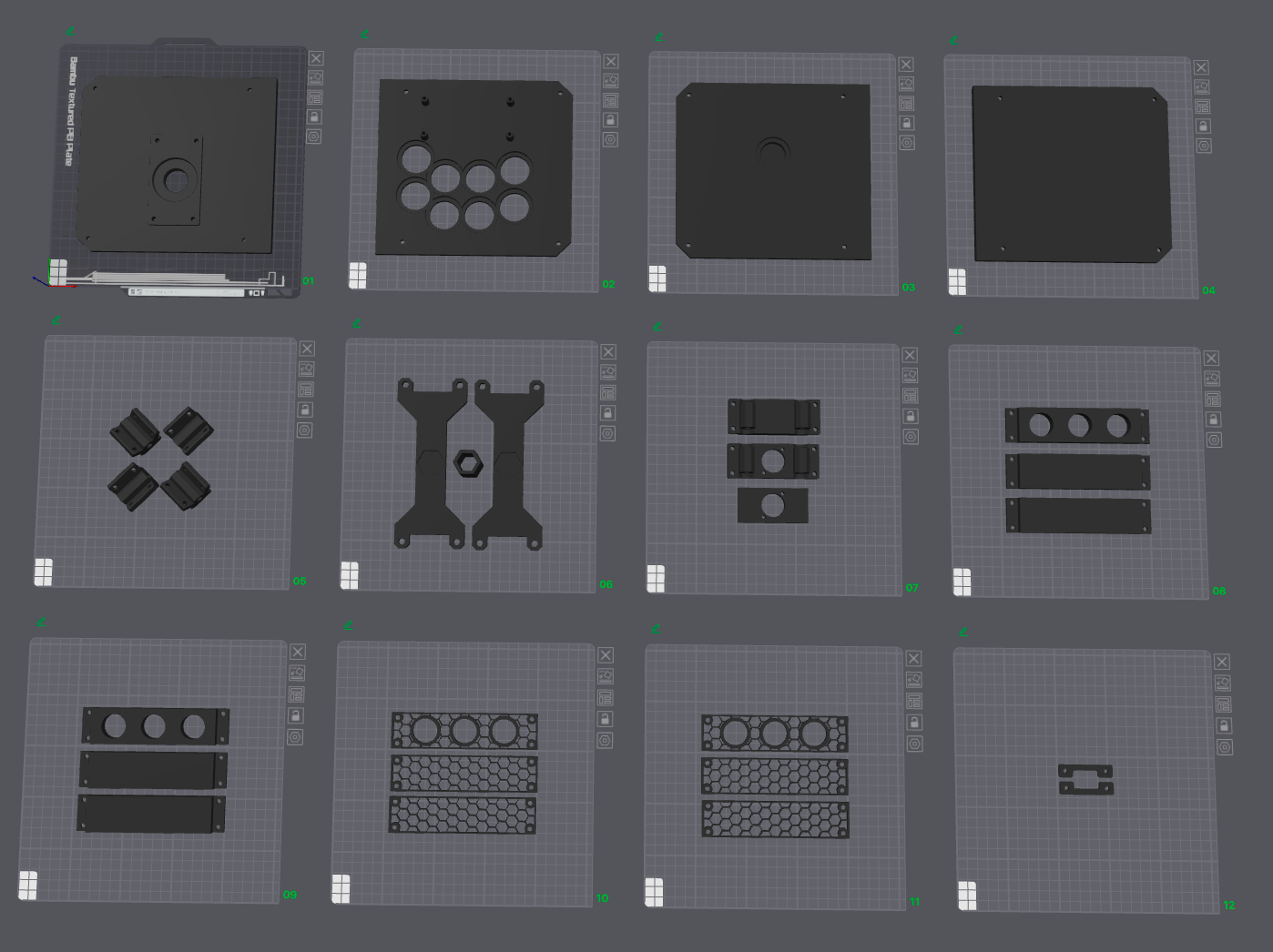 3D Printable Open Stick Modular - (OSM)
