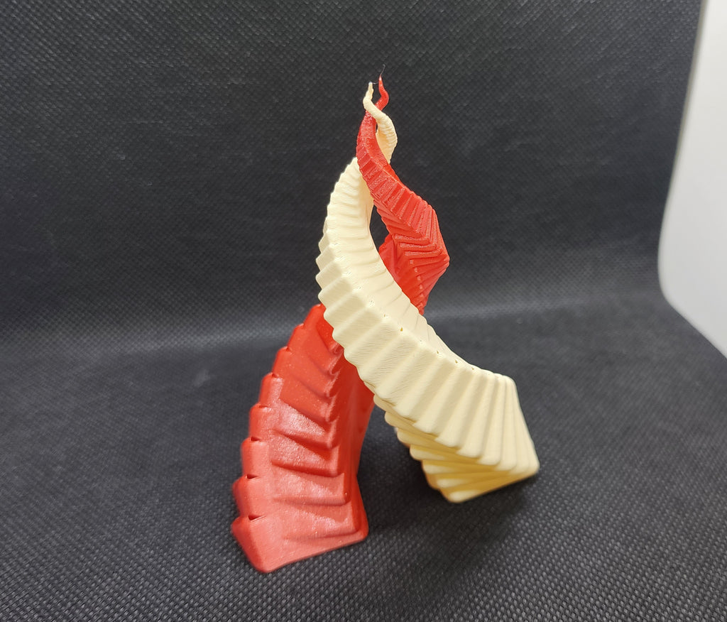 Twisted Horns Sculpture Double & Singles