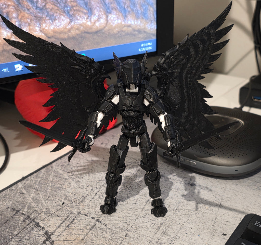 Dummy 13 Wings, Sword, & Shield Set