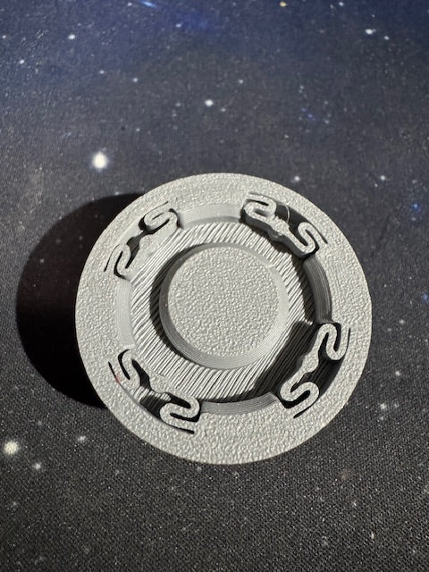 Cable Winder click-stop, snap-fit, height variants