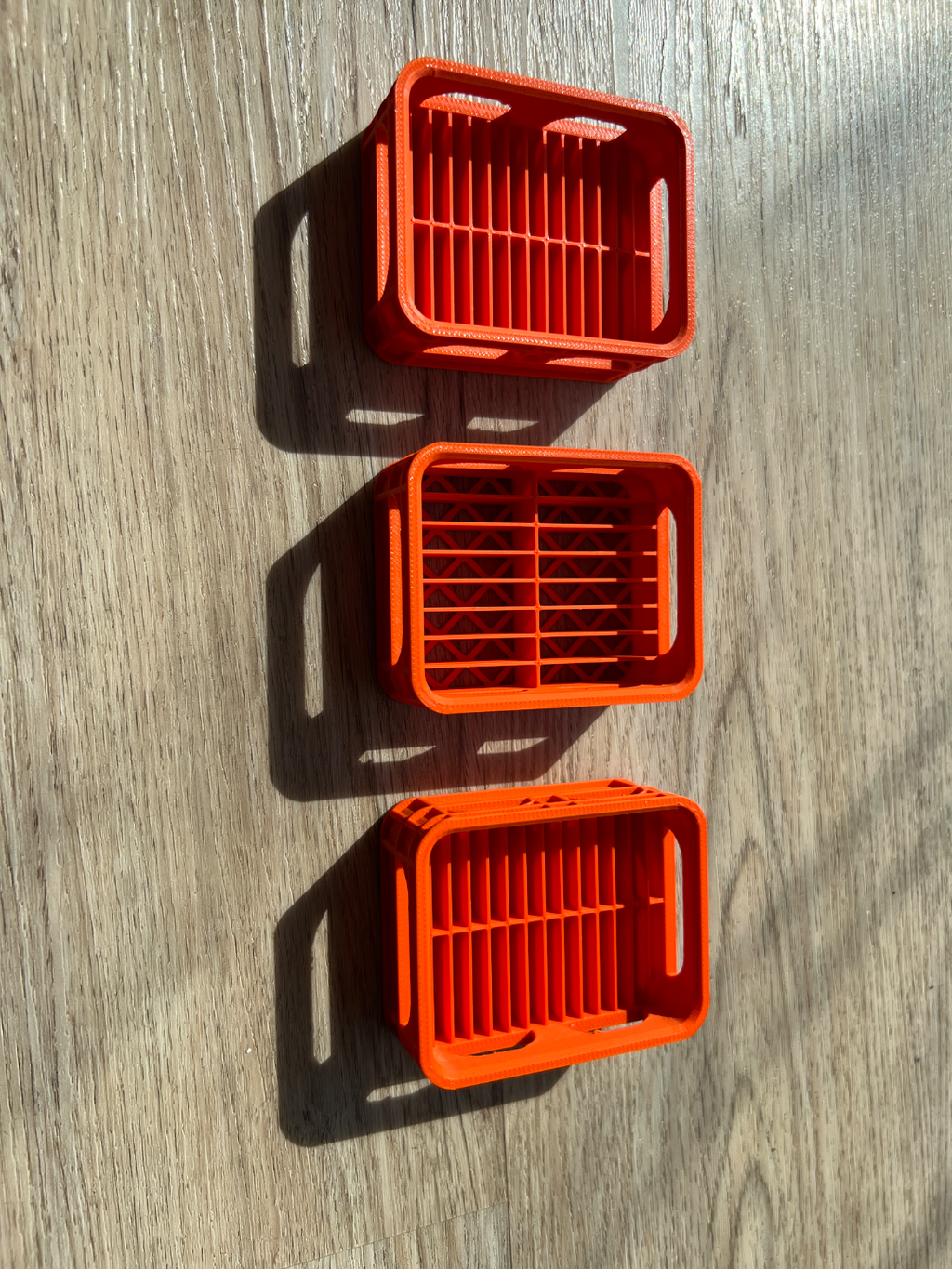 Beer battery crate stackable set
