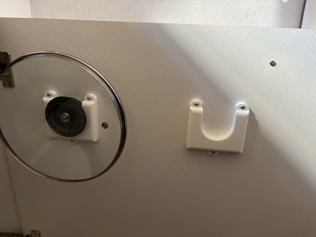 Ikea Pot Lid Wall mount