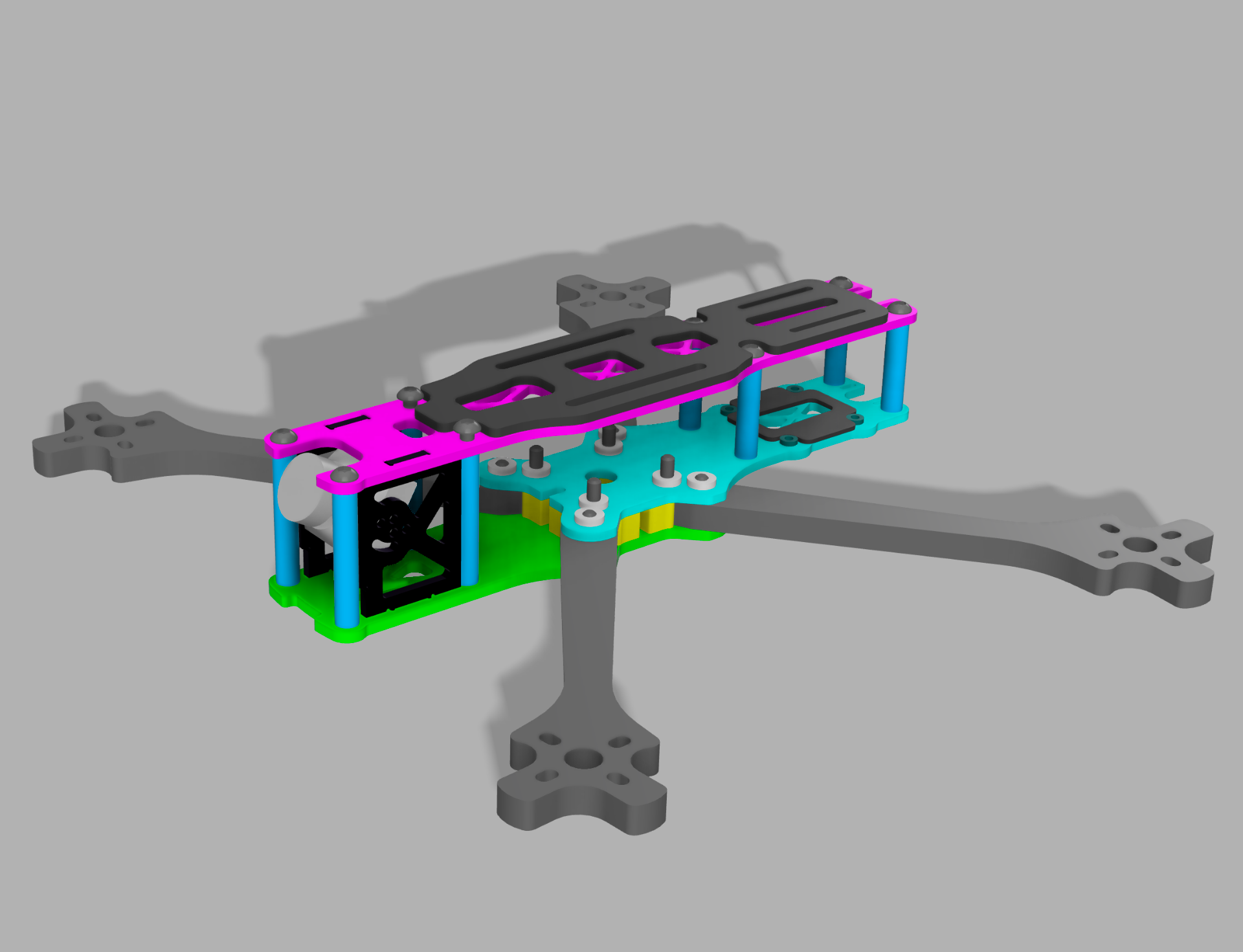 TBS SOURCE ONE V5.1 5inch Frame + Accessories
