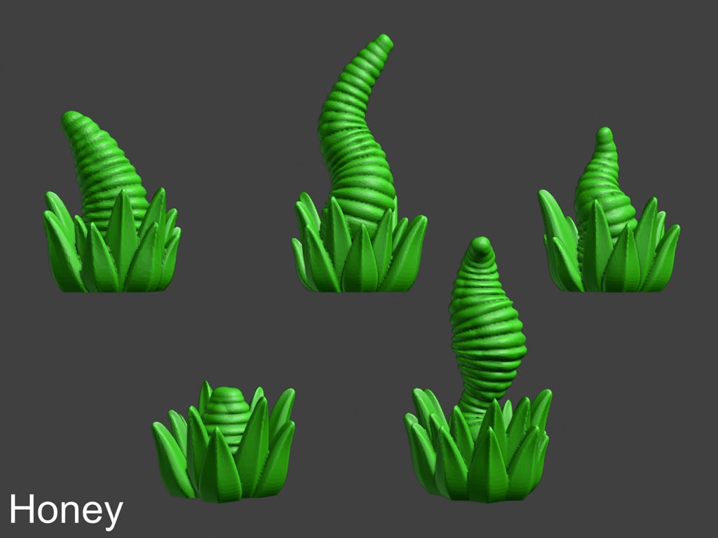 100 Fantasy Plants for Tabletop Base & Terrain #61