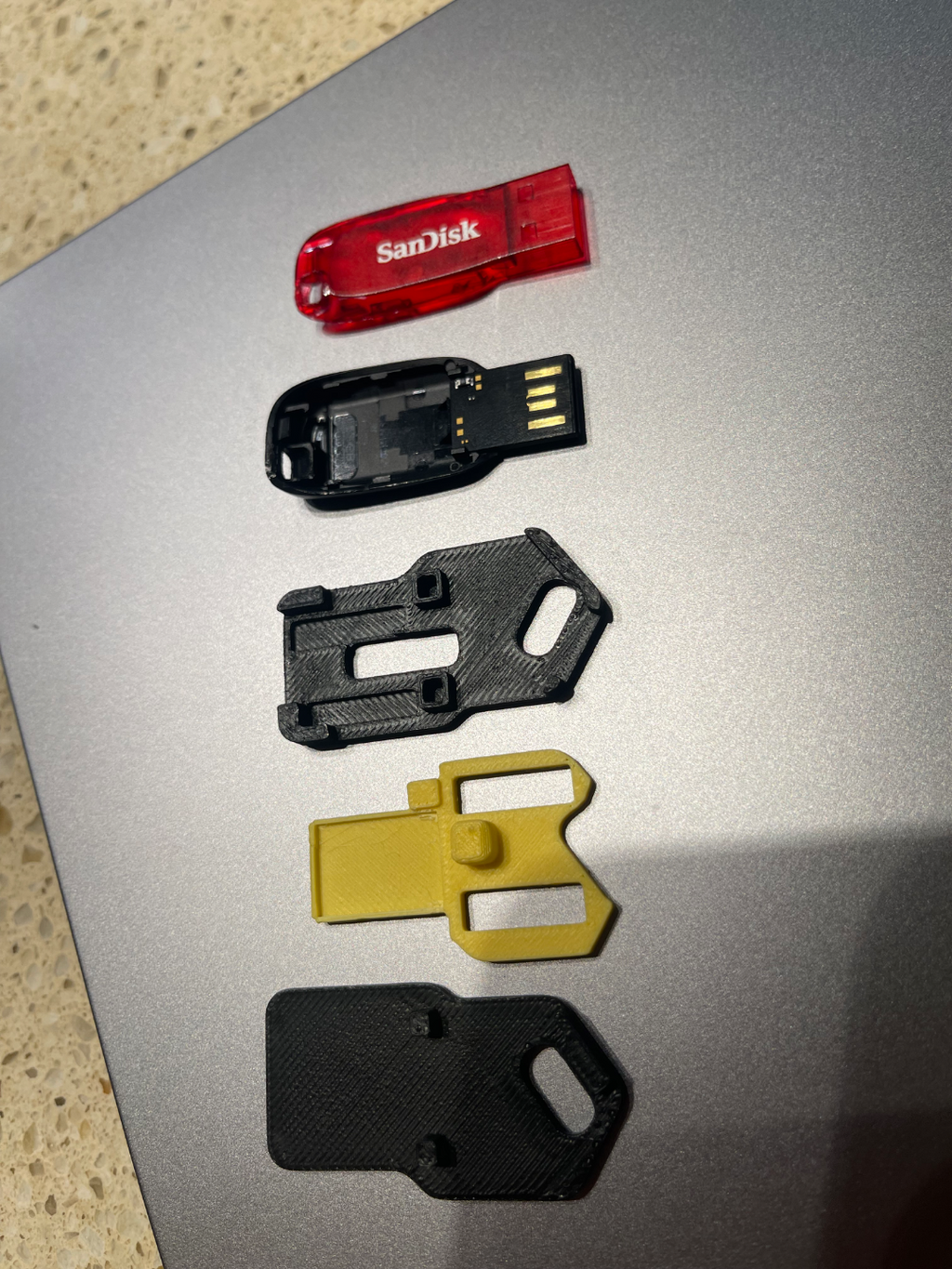 Sliding Sandisk USB Replacement Case