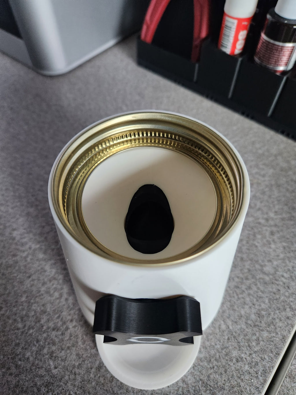 Simple Mason Jar Candy Machine