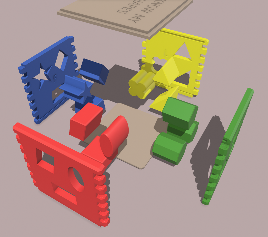 I Know My Shapes Box