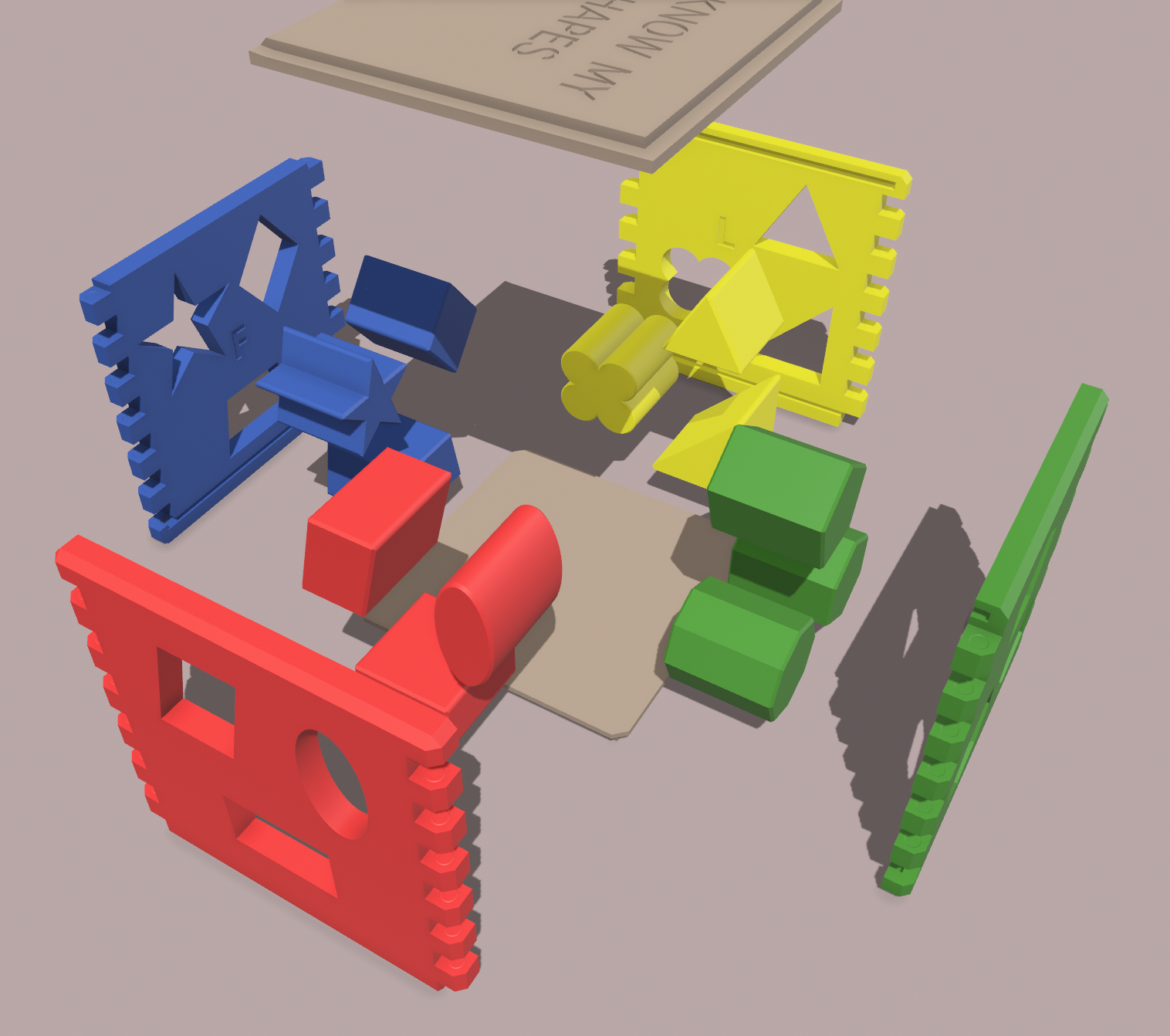 I Know My Shapes Box