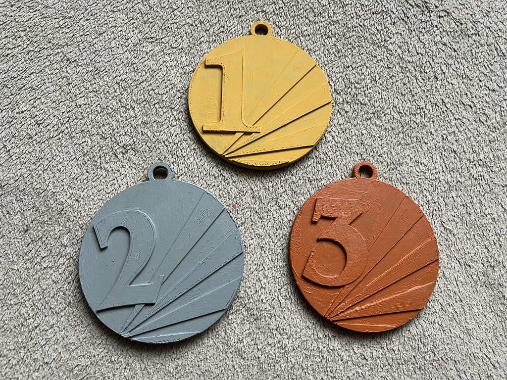 Medals 1st 2nd 3rd place
