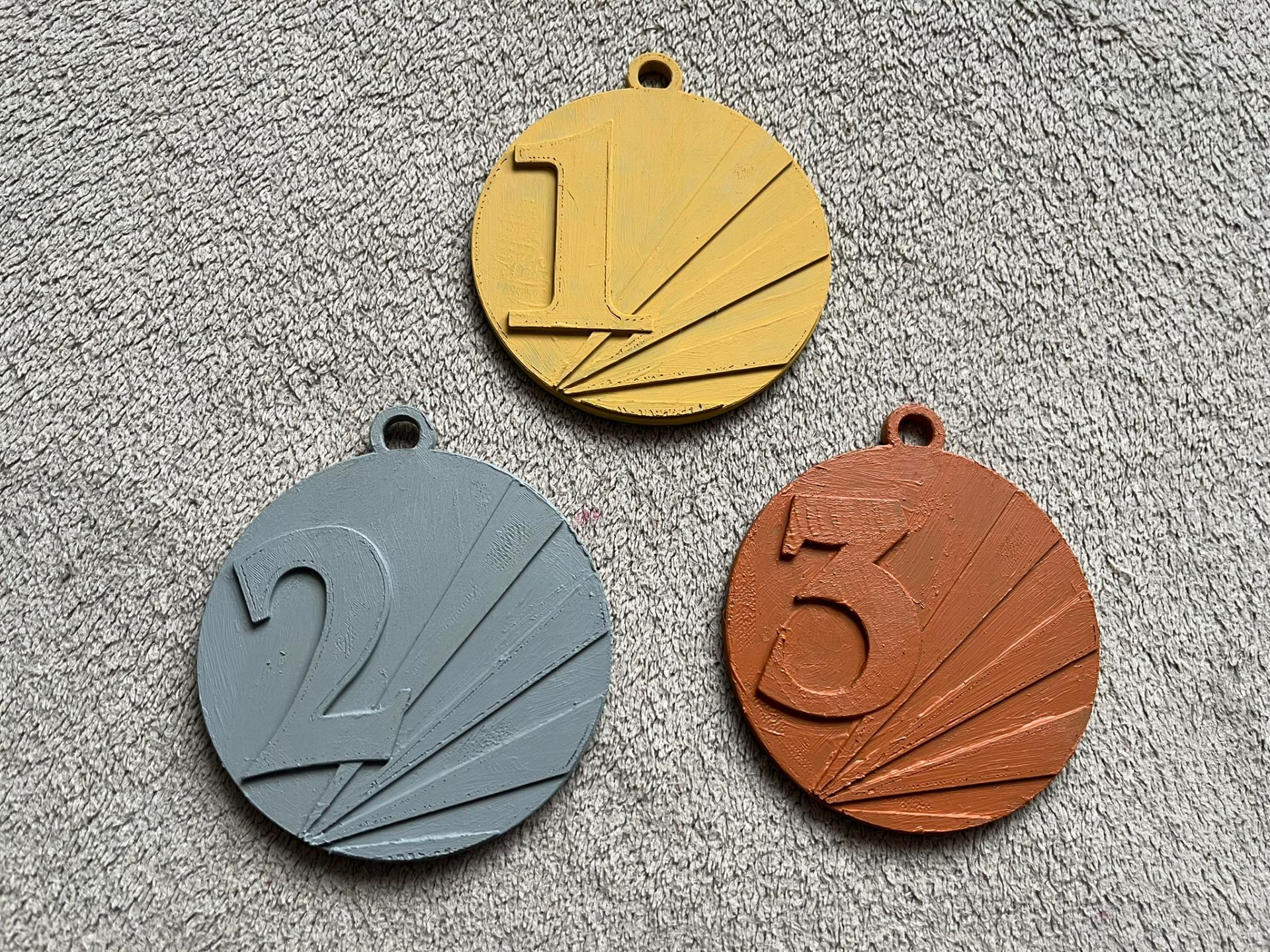 Medals 1st 2nd 3rd place