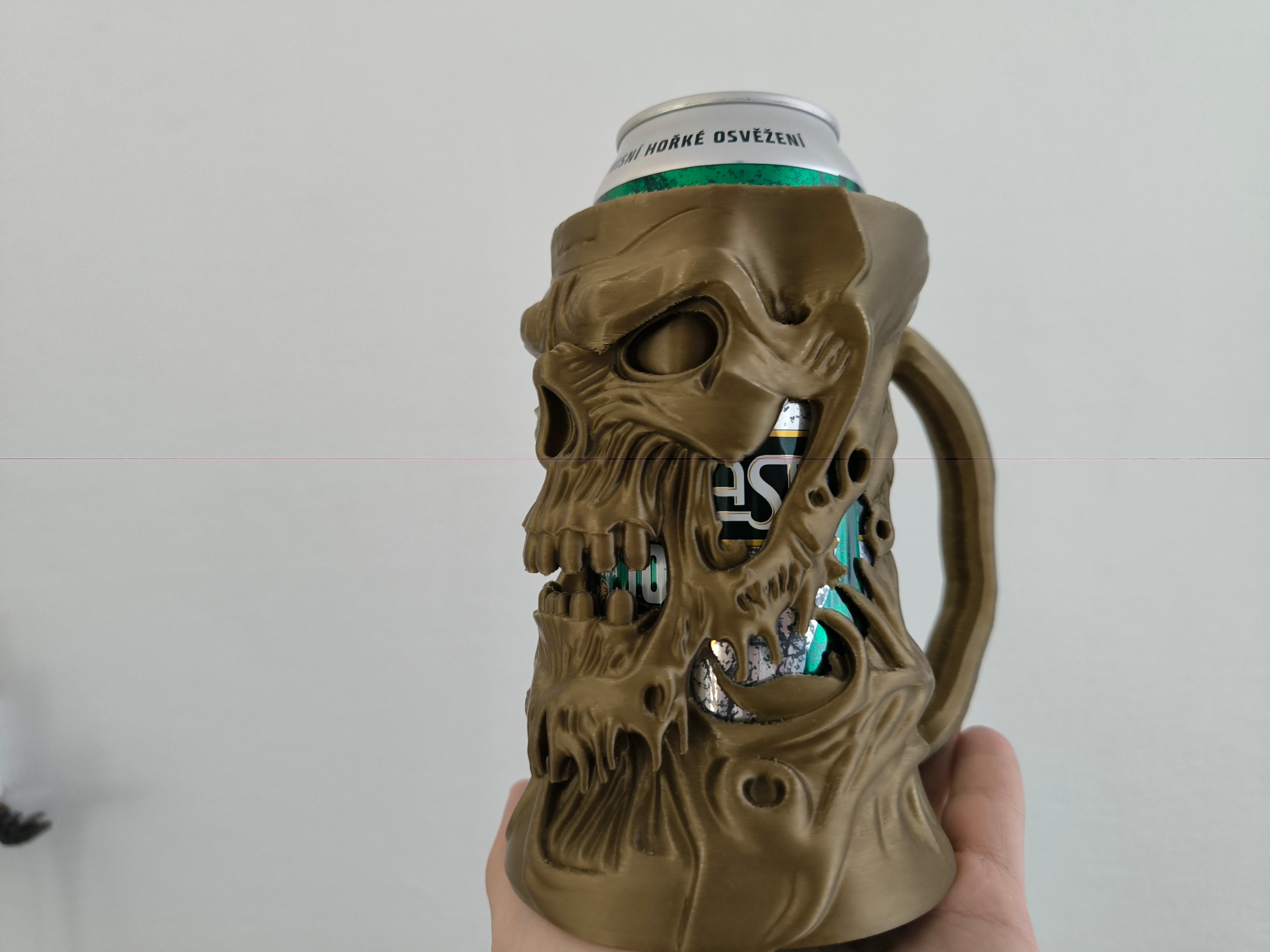 Melting Demon Can Holder / Beer mug