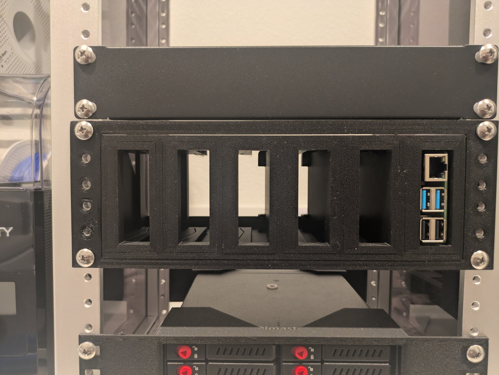 Fast Swap Raspberry Pi Sled + Cage (HomeLab)