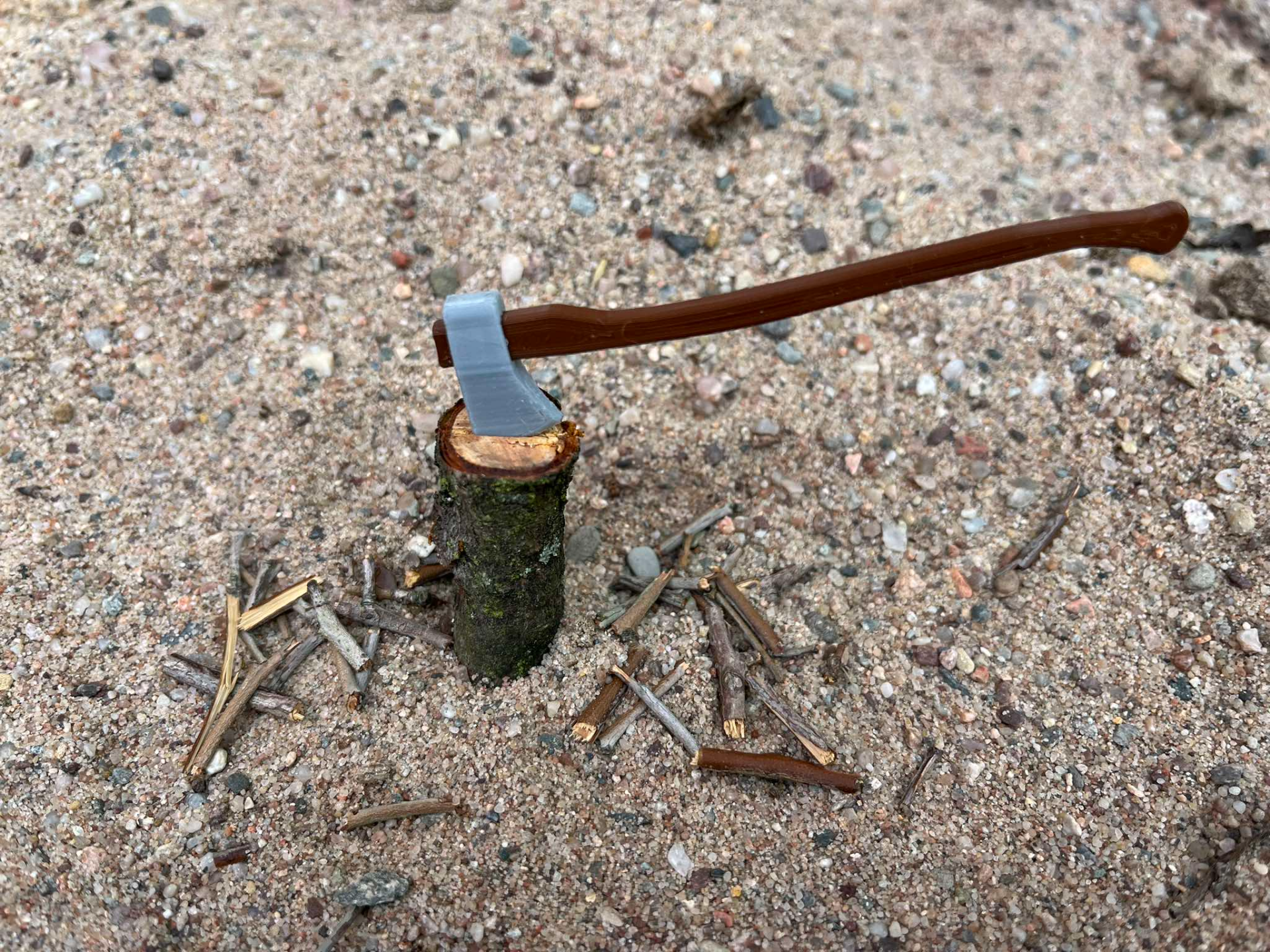 Axe, ax 1:12 and 1:10, RC car, miniature, diorama