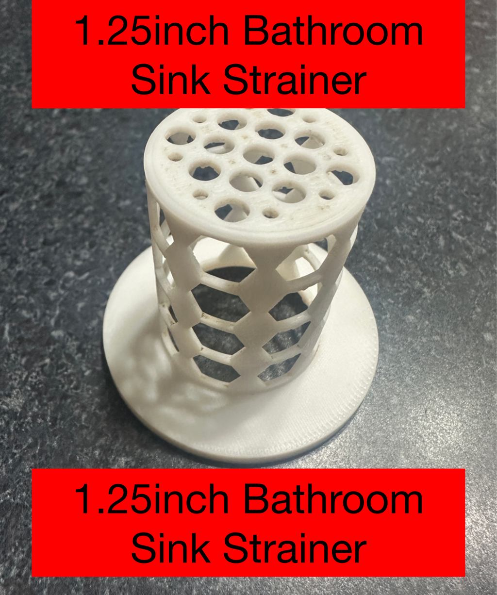 1.25 Inch Sink Strainer