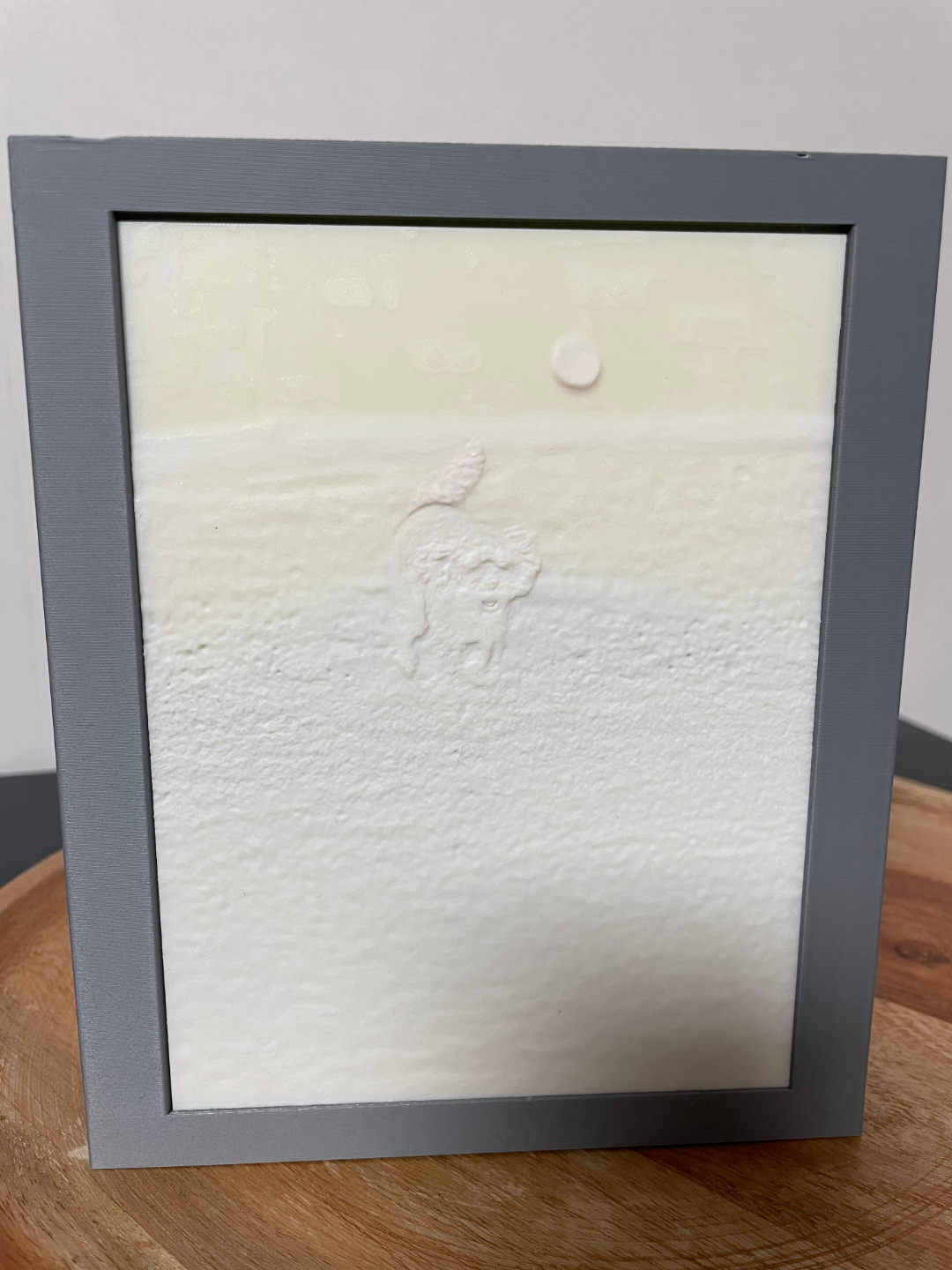 Picture Frame Lithophane Frame mit Verschluss