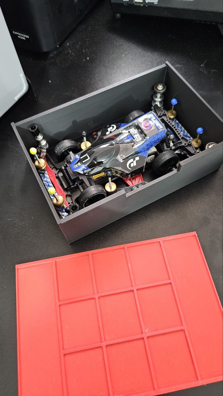 Portable box Tamiya drawer box