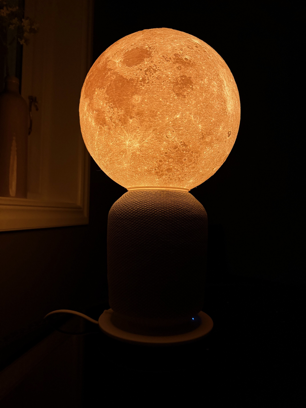 IKEA symfonisk base for SVS NASA Moon Globe