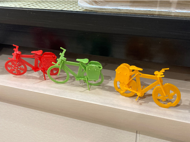 Halloween Ghost Bike Kit Card