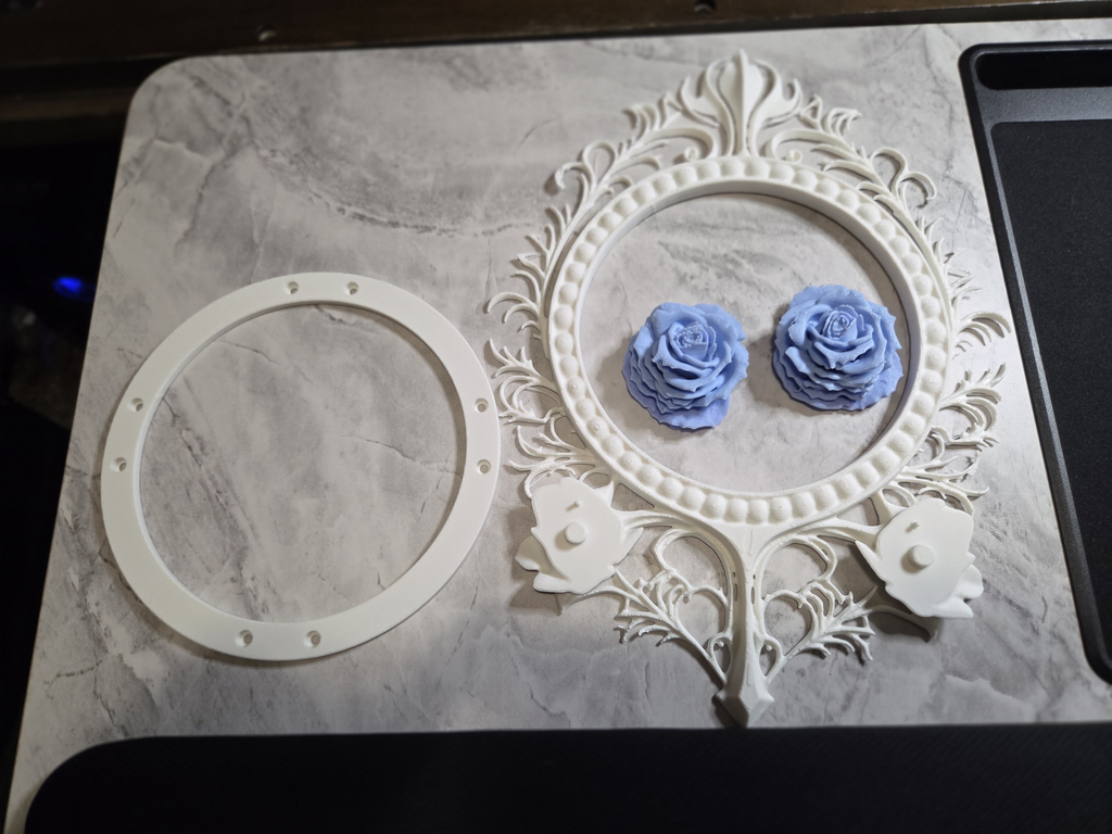 Gothic Rose Frame 5 inch