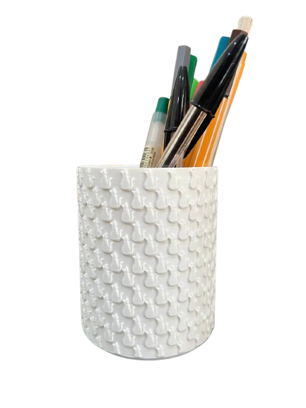 Cat Whisker Crest Pen Holder Multipurpose Storage