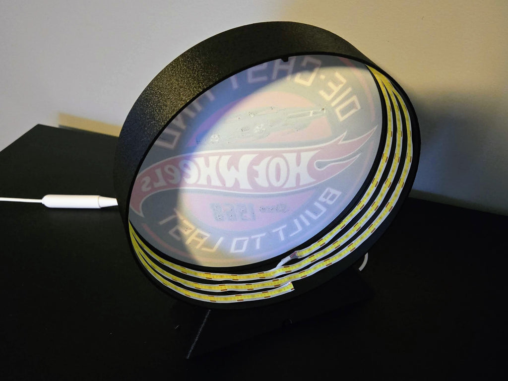 Desktop Stand & Frame for Round CO Lightboxes