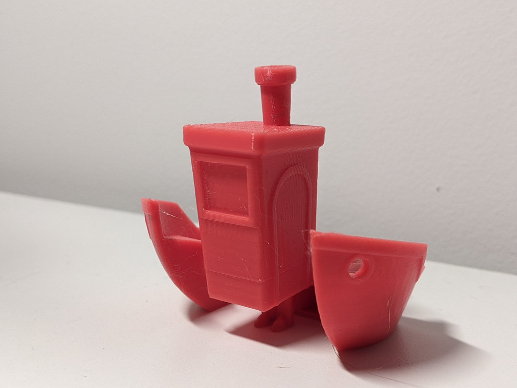Benchynator - print-in-place, transformer robot.