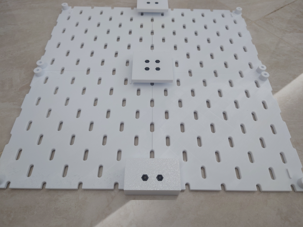 glueable skadis connector component 可粘墙洞洞板连接组件