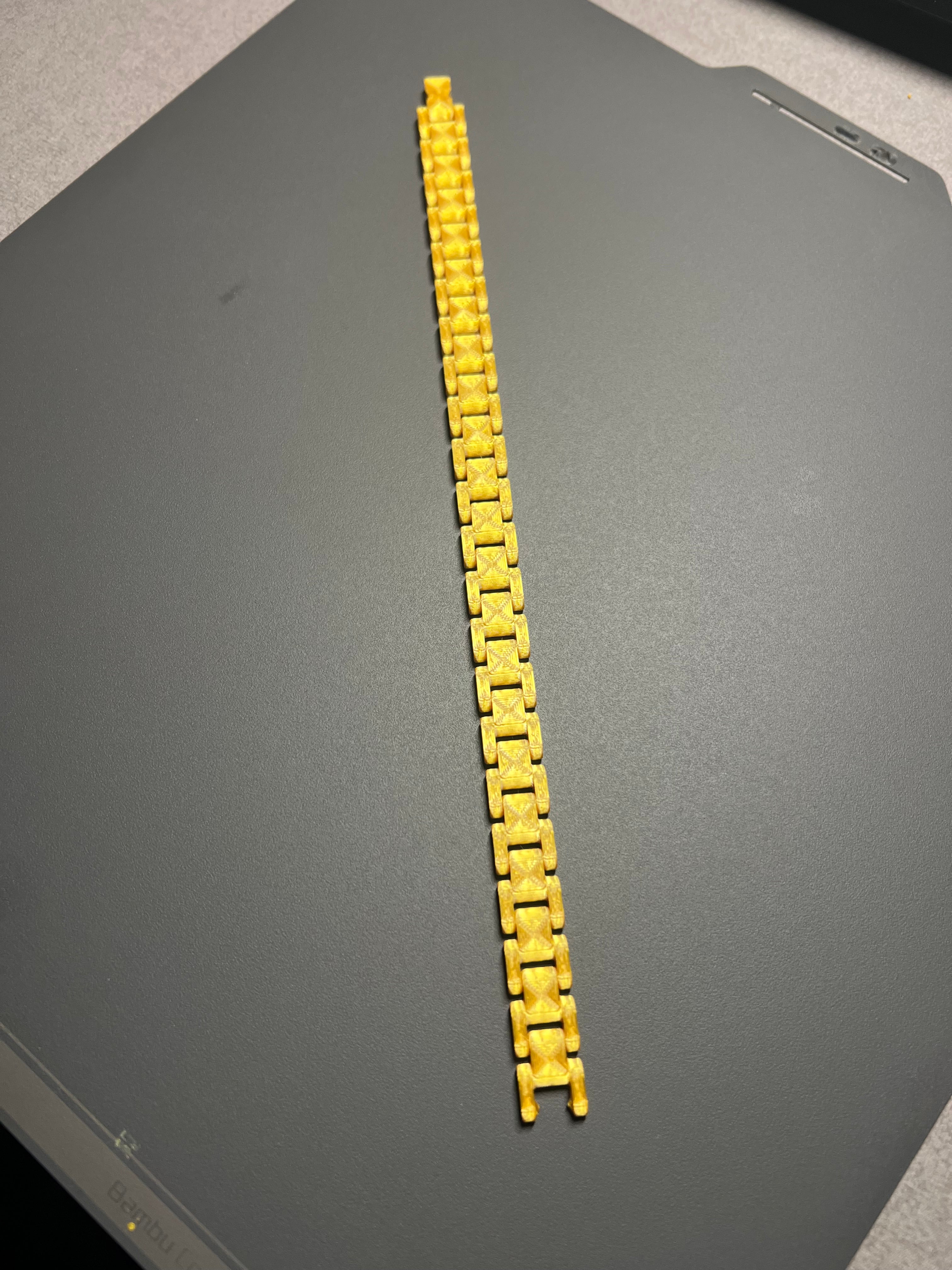 Links Bracelet (Print in place)