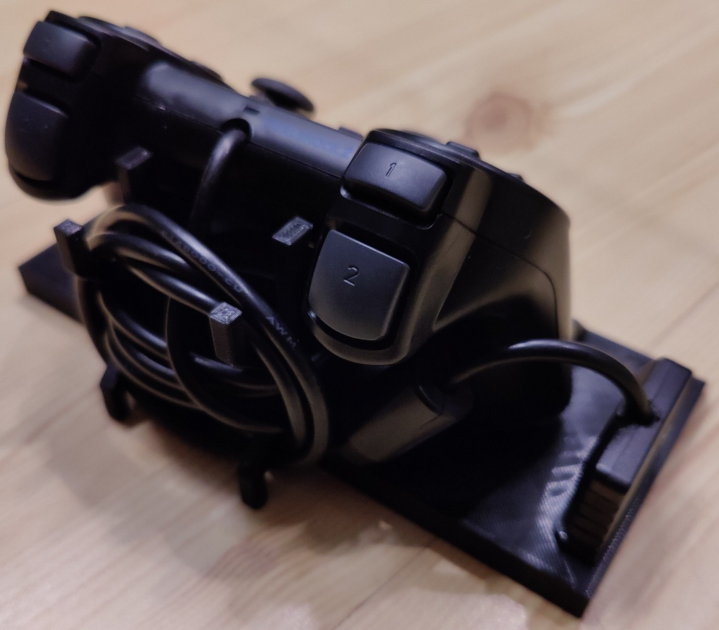 PS2 Controller Stand With Playstation 2 Logo