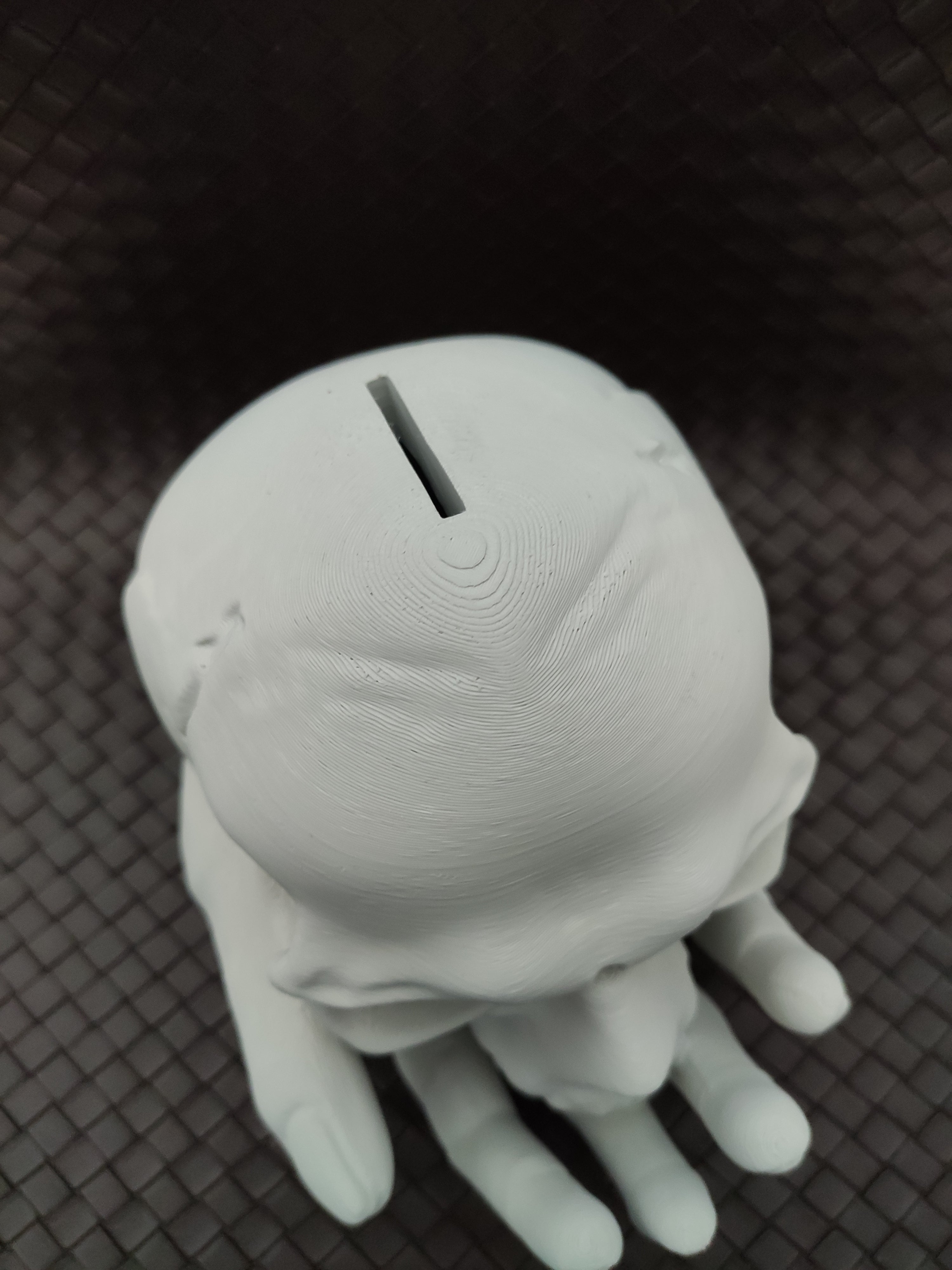 Skull in Hand - Coin bank / Piggy bank