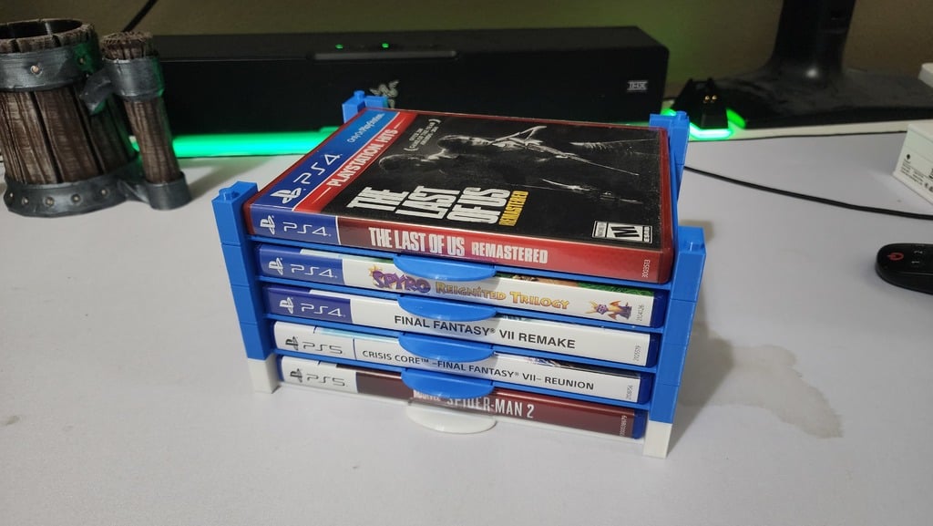PS4/5+Xbox Modular Game Case Display