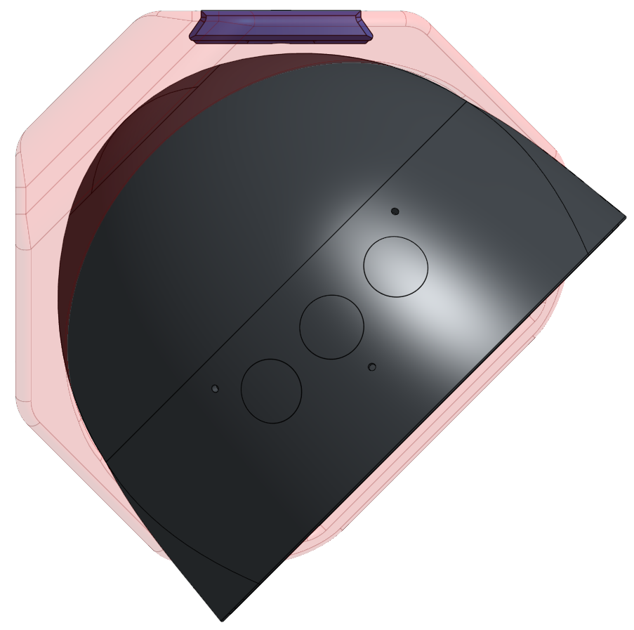 Amazon Echo Spot (2024) Angled Wall Mount Bracket