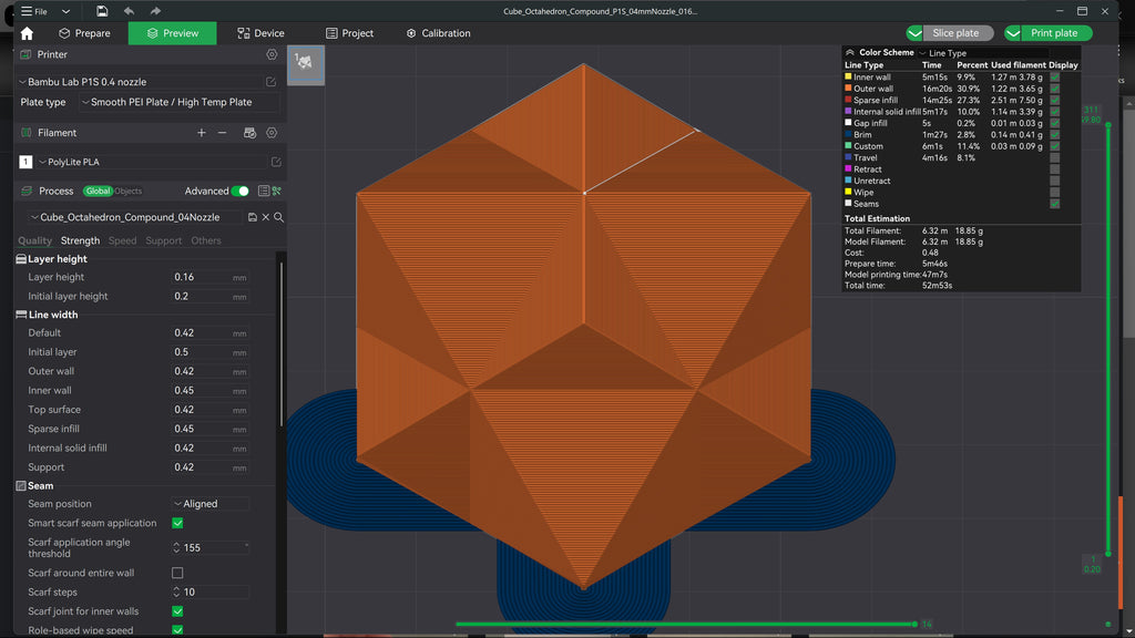Cube-Octahedron Compound