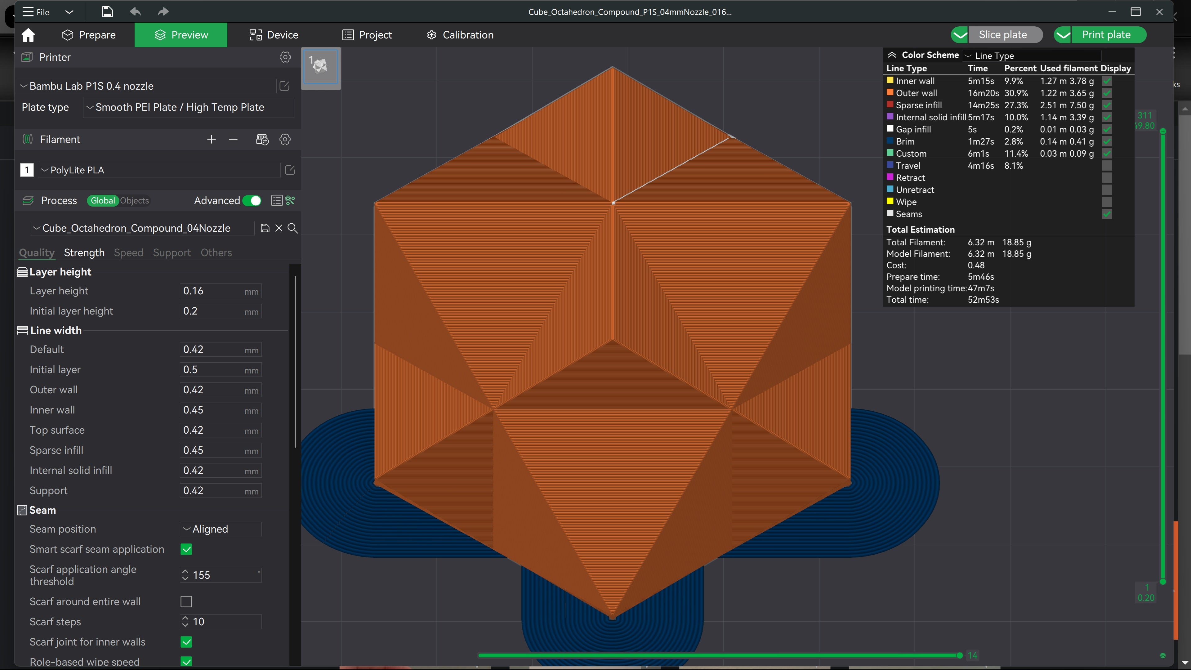 Cube-Octahedron Compound