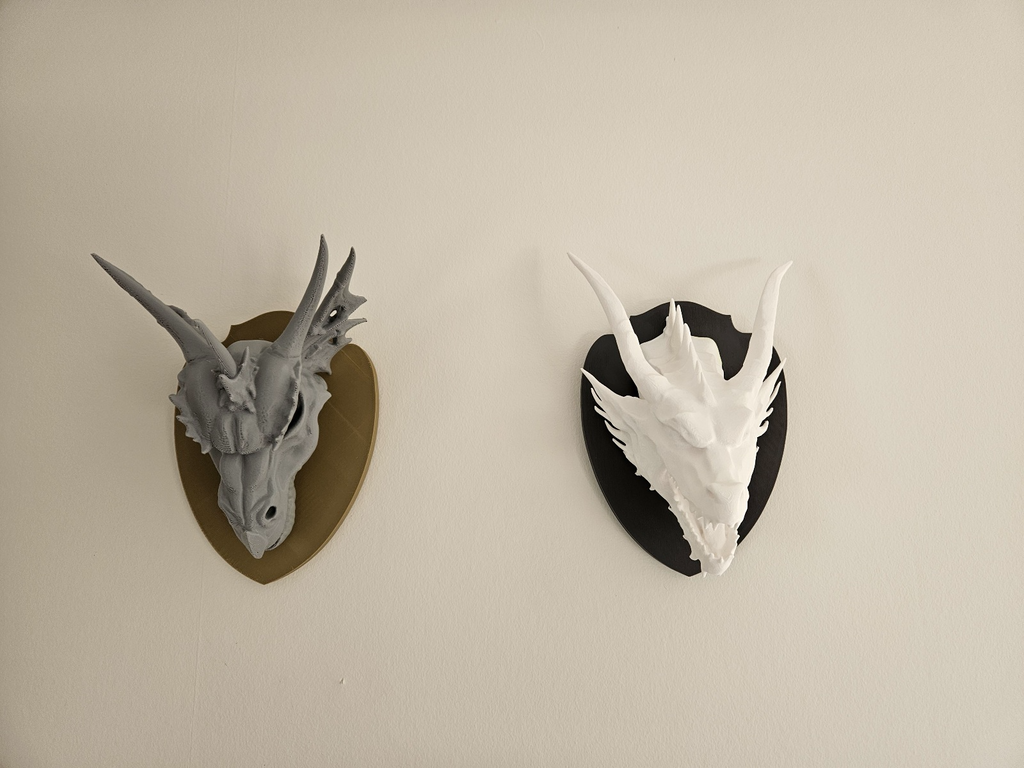 Wall Mounted Dragon Head