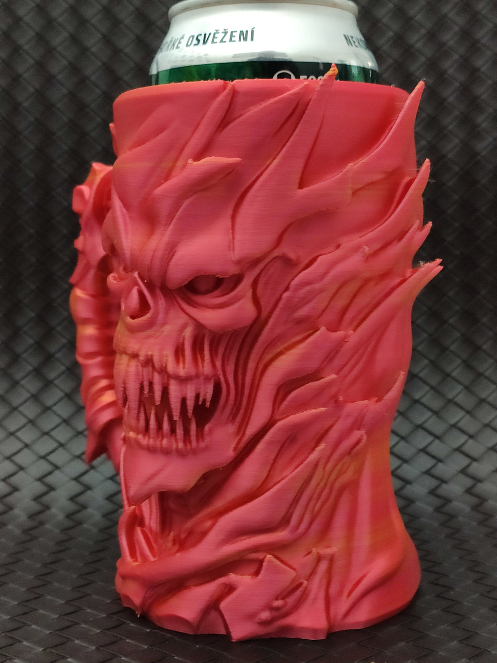 Fire Demon Can Holder / Beer mug (two types)