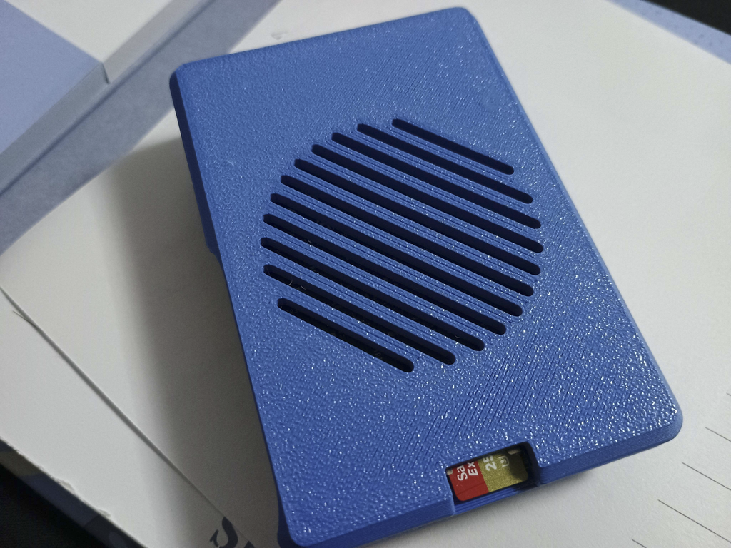 Raspberry Pi 5 case with screws and heat inserts
