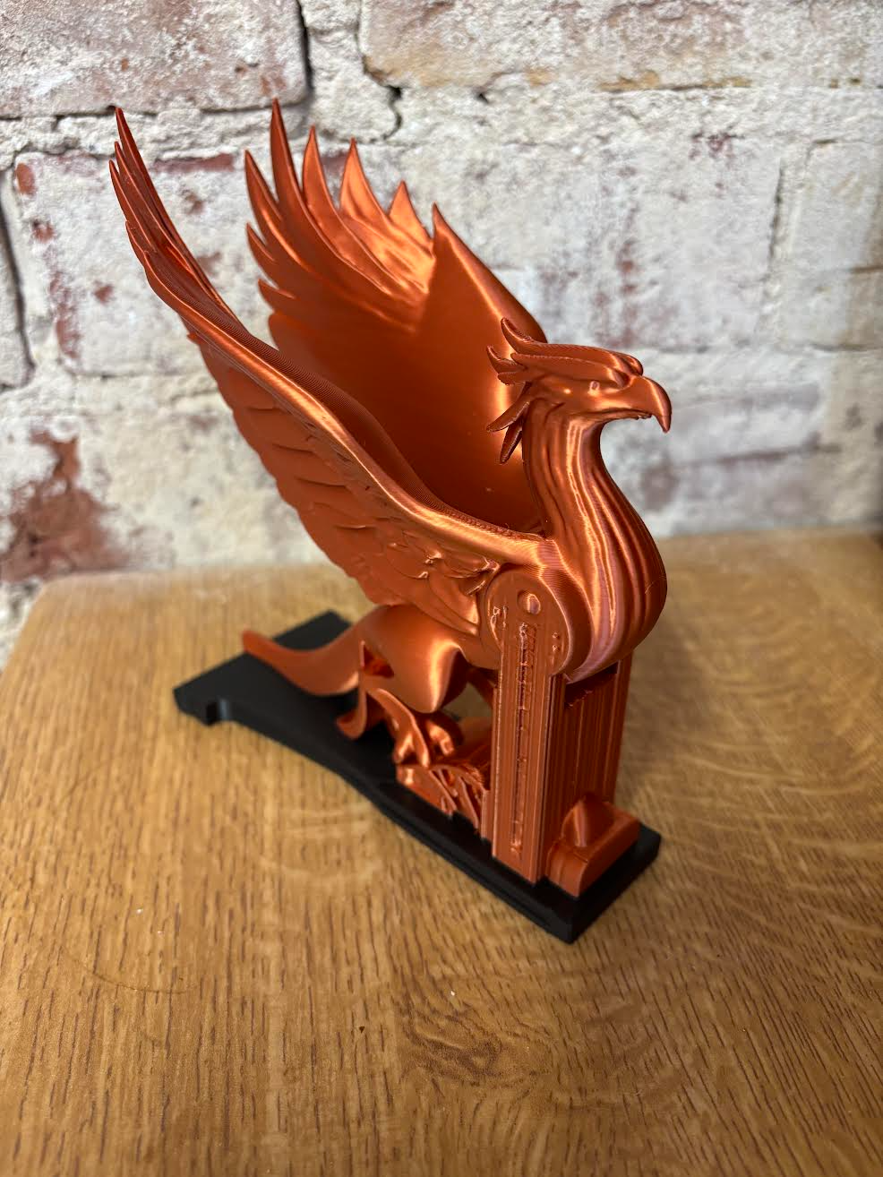 Phoenix Art Deco inspired statue