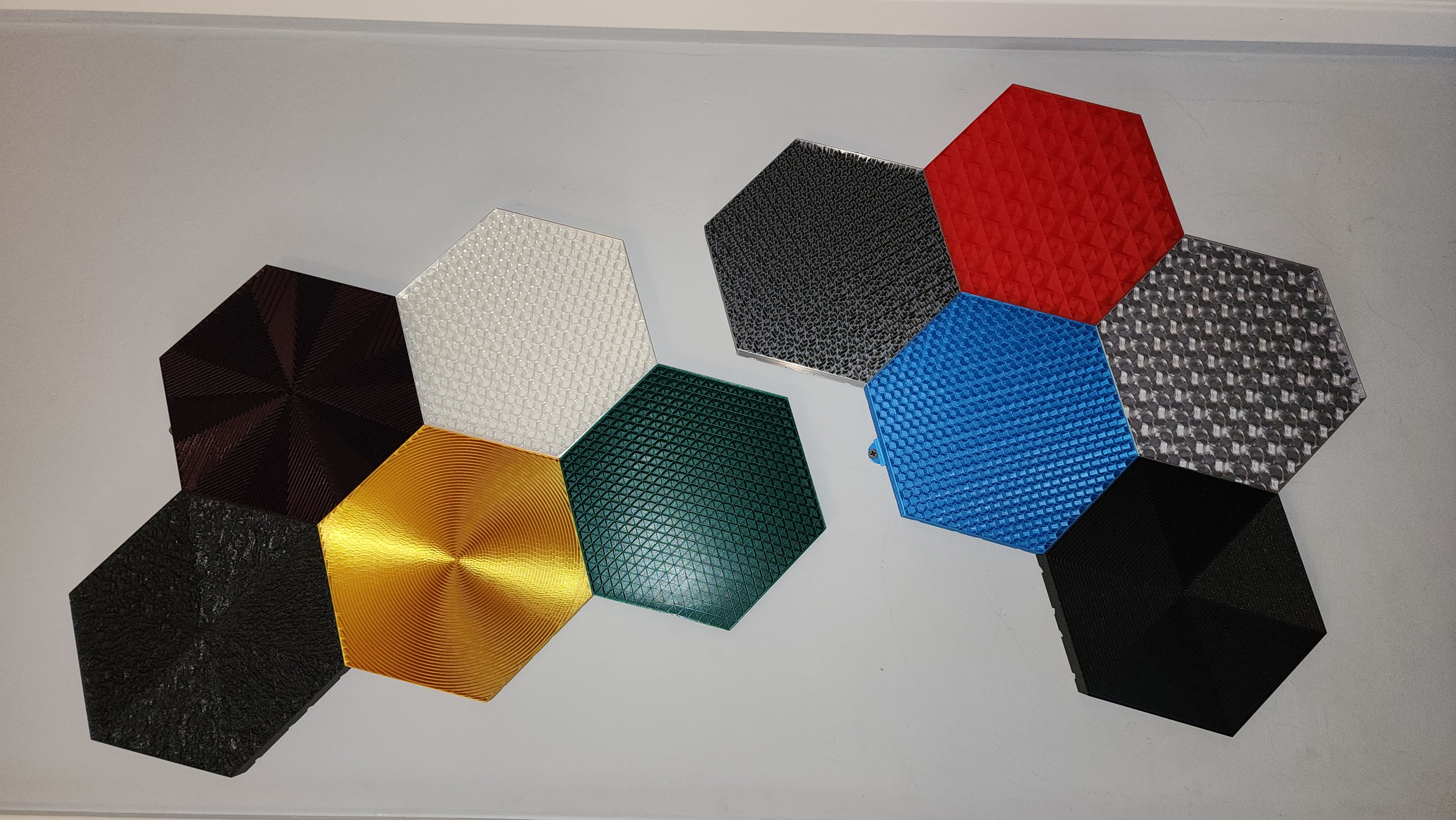 Modular infill wall decor project ⬡