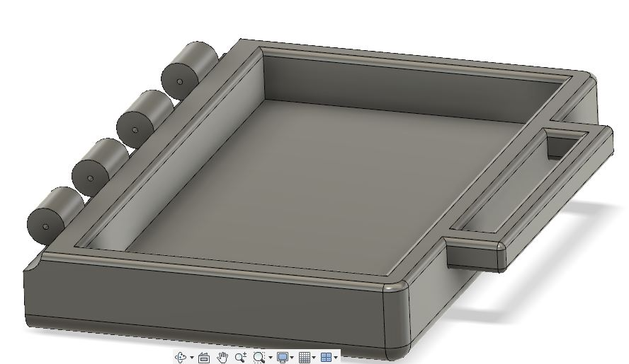 Briefcase / Case with 1.75mm Filament Hinge
