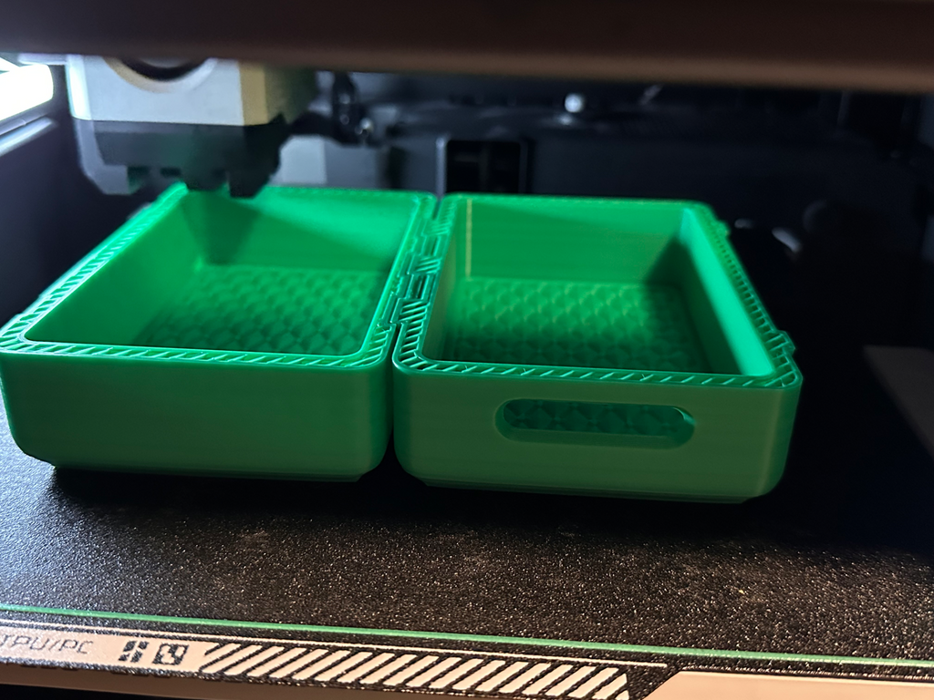 "Print-in-place" Trolley-Bank
