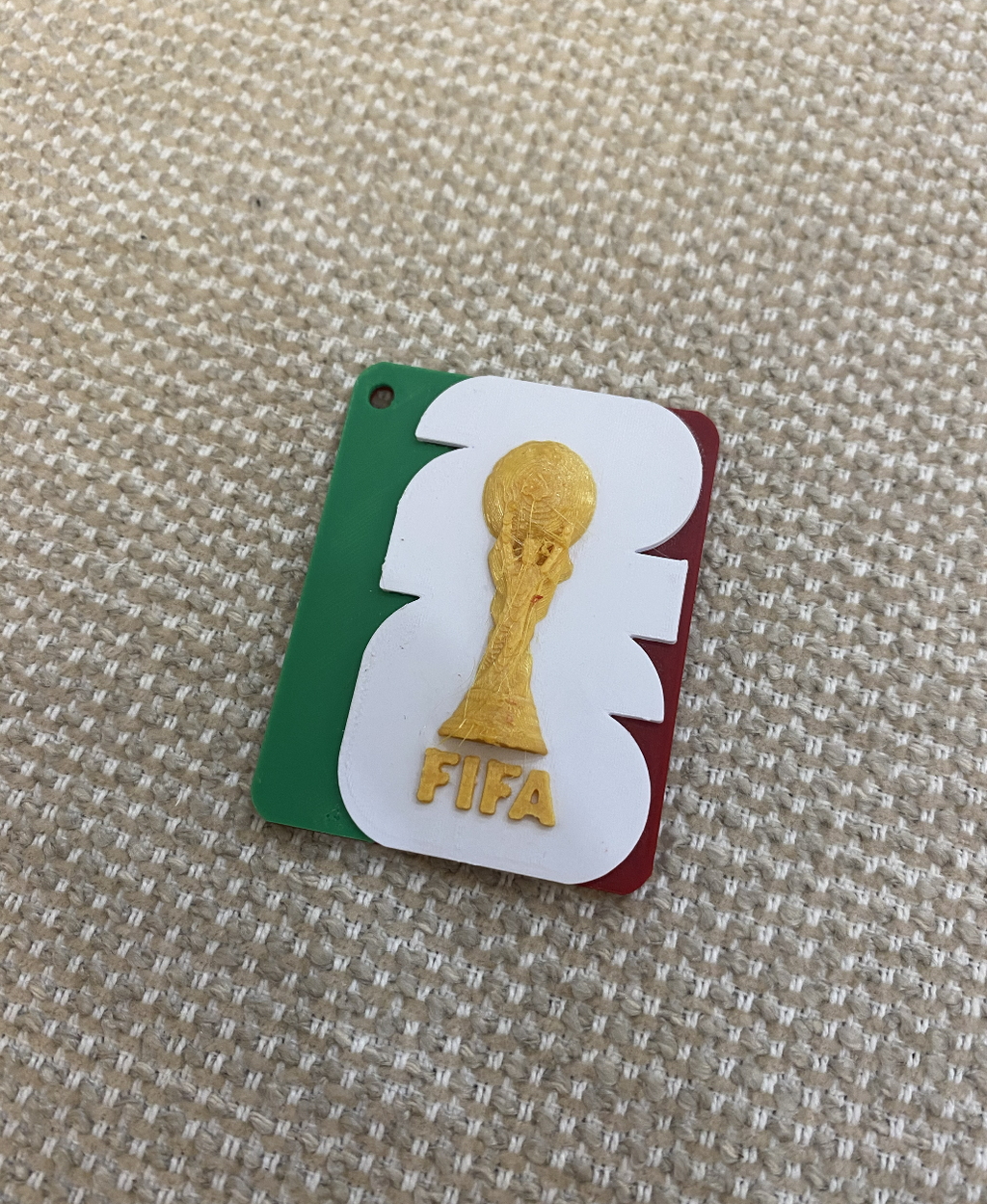 Chaveiro Seleções da Copa do Mundo FIFA 2026